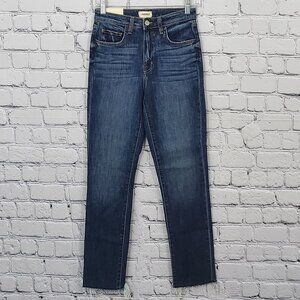 L'Agence Ultra High Rise Straight Leg Jeans Size 25 NWOT